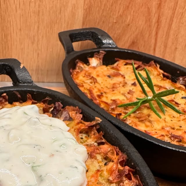 Rösti aus dem Gusseisenpfännchen