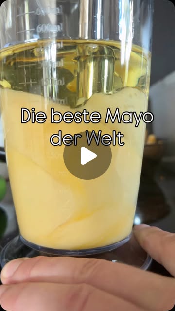 Schnelle BBQ-Mayo aus dem Mixbecher